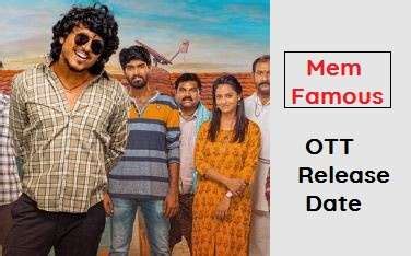 mem famous movie ott platform|Mem Famous (2023)